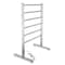 Anzzi Riposte 6-Bar Floor Mounted Towel Warmer Rack, Brushed Nickel TW-AZ102BN - alternate 5